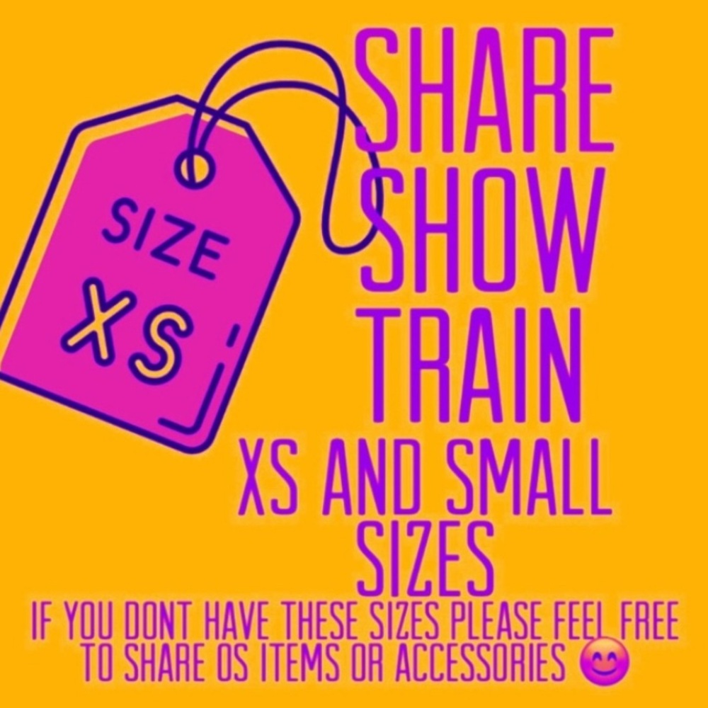 XS/S women & men share train 5/2/26